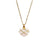 Simple Style Heart Shape Crystal Chain Pendant Necklace 1 Piece