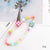 Simple Style Heart Shape Flower Bow Knot Beaded Mobile Phone Chain