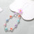 Simple Style Heart Shape Flower Bow Knot Beaded Mobile Phone Chain