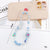 Simple Style Heart Shape Flower Bow Knot Beaded Mobile Phone Chain