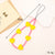 Simple Style Heart Shape Flower Bow Knot Beaded Mobile Phone Chain