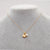 Simple Style Heart Shape Lock Titanium Steel Pearl Pendant Necklace 1 Piece