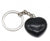 Simple Style Heart Shape Natural Stone Polishing Crystal Keychain