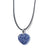 Simple Style Heart Shape Natural Stone Polishing Pendant Necklace 1 Piece