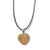 Simple Style Heart Shape Natural Stone Polishing Pendant Necklace 1 Piece