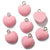 Simple Style Heart Shape Resin Plating Jewelry Accessories