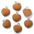 Simple Style Heart Shape Resin Plating Jewelry Accessories