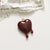 Simple Style Heart Shape Resin Polishing Charms