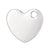 Simple Style Heart Shape Stainless Steel Jewelry Accessories