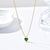 Simple Style Heart Shape Stainless Steel Necklace Inlay Zircon Stainless Steel Necklaces 1 Piece