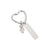 Simple Style Heart Shape Stainless Steel None Unisex Bag Pendant Keychain