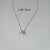 Simple Style Heart Shape Stainless Steel Plating 18k Gold Plated Necklace