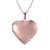 Simple Style Heart Shape Stainless Steel Plating Pendant Necklace 1 Piece