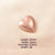 Stainless Steel 18K Gold Plated Minimalist Polishing Heart Shape None