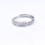 Simple Style Heart Shape Titanium Steel Open Rings