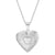 Simple Style Heart Shape Titanium Steel Plating Metal Necklace