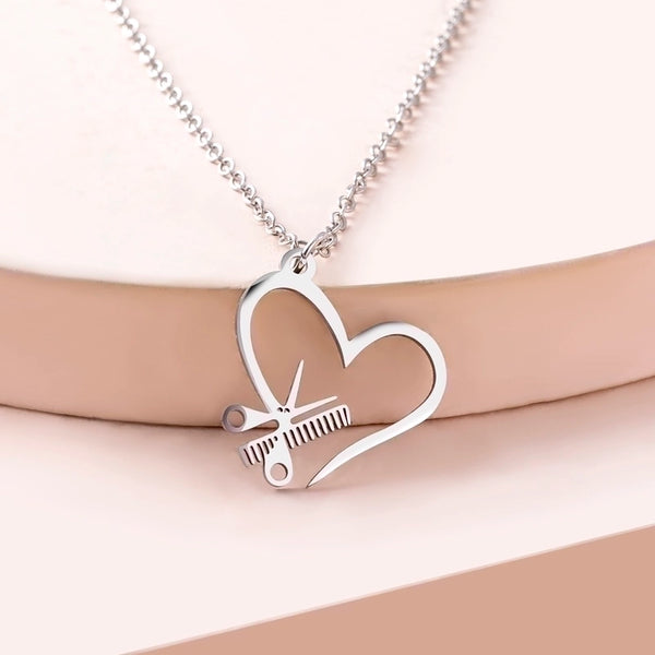 Simple Style Heart Stainless Steel