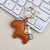 Simple Style Horse Pu Leather Women's Bag Pendant Keychain