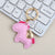 Simple Style Horse Pu Leather Women's Bag Pendant Keychain