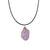 Simple Style Irregular Crystal Patchwork Pendant Necklace 1 Piece