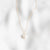 Simple Style Irregular Freshwater Pearl Brass Plating 14k Gold Plated Pendant Necklace