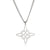 Simple Style Irregular Knot Stainless Steel Titanium Steel Plating Pendant Necklace