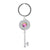 Simple Style Key Alloy Inlay Rhinestones Women's Bag Pendant Keychain