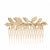 Simple Style Leaves Metal Pearl Bridal Hair Accessories