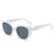 Simple Style Leopard Ac Square Full Frame Women's Sunglasses