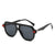 Simple Style Leopard Ac Toad Glasses Full Frame Men's Sunglasses