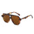 Simple Style Leopard Ac Toad Glasses Full Frame Men's Sunglasses