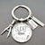 Simple Style Letter Alloy Plating Keychain