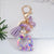 Simple Style Letter Butterfly Plastic Resin Epoxy Bag Pendant Keychain