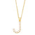 Simple Style Letter Copper Gold Plated Artificial Pearls Pendant Necklace 1 Piece