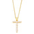 Simple Style Letter Copper Gold Plated Artificial Pearls Pendant Necklace 1 Piece