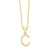 Simple Style Letter Copper Inlay Anti-pearl Necklace