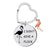 Simple Style Letter Flamingo Stainless Steel Unisex Bag Pendant Keychain