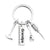 Simple Style Letter Hammer Metal Men's Bag Pendant Keychain