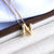 Simple Style Letter Metal Plating Gold Plated Jewelry Accessories