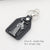 Simple Style Letter Pu Leather Zinc Alloy Patchwork Keychain