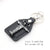 Simple Style Letter Pu Leather Zinc Alloy Patchwork Keychain