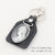 Simple Style Letter Pu Leather Zinc Alloy Patchwork Keychain