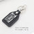 Simple Style Letter Pu Leather Zinc Alloy Patchwork Keychain