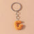 Simple Style Letter Resin Bag Pendant Keychain