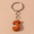 Simple Style Letter Resin Bag Pendant Keychain