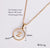 Simple Style Letter Shell Pendant Necklace