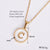 Simple Style Letter Shell Pendant Necklace