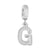 Simple Style Letter Stainless Steel Charms