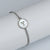 Simple Style Letter Stainless Steel Inlay Shell Bracelets