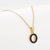 Simple Style Letter Stainless Steel Pendant Necklace Gold Plated Stainless Steel Necklaces